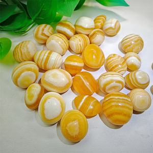 All'ingrosso pietre cadute di <span class=keywords><strong>Calcite</strong></span> arancione cristalli caduti pietre per la meditazione - Product Image 5