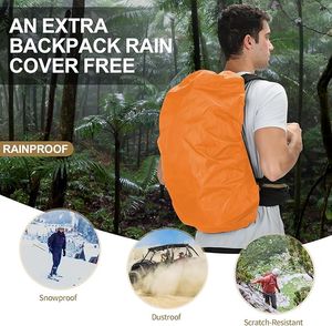 35L Camping Backpack Suitable for Mountaineering Outdoor Sports <b>Multiple</b> Compartments Men's Trekking Hiking Backpack - Product Image 6