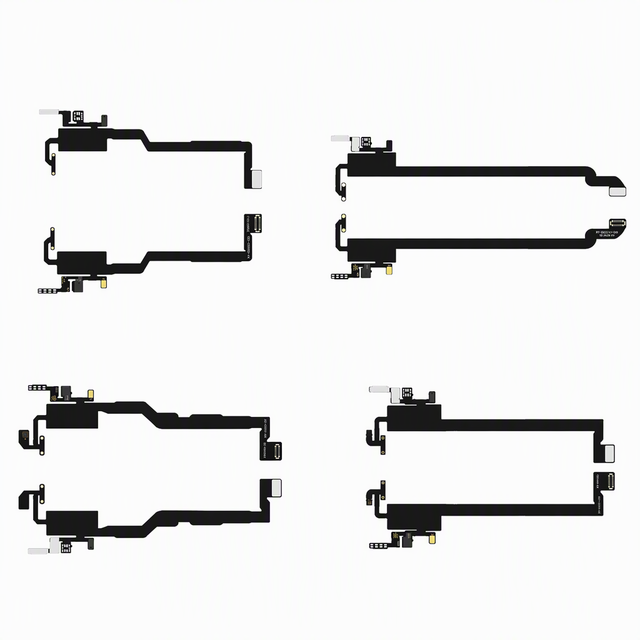 I2C Replacement for iPhone X XS XR XSM Earpiece Ear Speaker Flex Cable  Empty Ribbon Cable Requires Soldering to the IC