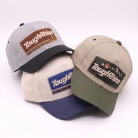 Casquette de baseball sportive personnalisée en tissu Dobby, 5 panneaux, style streetwear, avec patch brodé personnalisé, style course