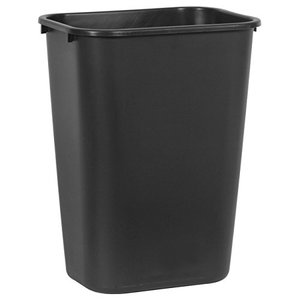 Cestino per Rifiuti Commerciale da 41QT/10,25 GAL, per Casa/Ufficio/Sotto la Scrivania, Nero - Product Image 3