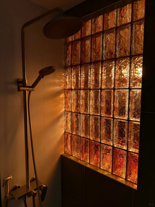 Tinh thể Băng kết cấu ánh sáng kiến trúc truyền dẫn tinh thể gạch phân vùng tường trong suốt Tinh thể thủy tinh gạch - Product Image 6