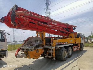 Camión bomba de hormigón Sany 37m USADO EN OFERTA, Camión bomba de hormigón Sany 37m USADO recién llegado a la venta, Bombas USADAS de 37m, 49m, 53m, 56m, 61m - Product Image 4