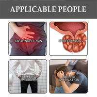 Pansement prostatique naturel pour le nombril, soulagement des troubles urinaires, traitement de la prostate, coussin de prostate à base de plantes, patch pour la santé masculine