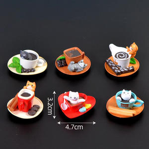 Miniature Cartoon Sets Sweet <strong>Cats</strong> Children Toys DIY Coffee Cup <strong>Cat</strong> Action <strong>Figurines</strong> Ornaments Desktop Car Decor Home Decoration - Product Image 3