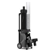 PB-MINI PRO Machine de service de badminton intelligente avec télécommande, lanceur de volants avancé pour l'entraînement à domicile