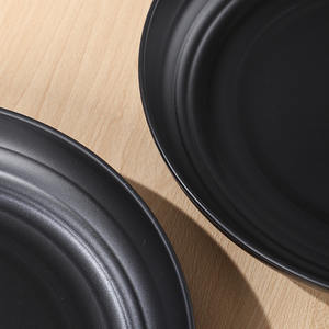 Assiettes de <span class=keywords><strong>pique</strong></span>-<span class=keywords><strong>nique</strong></span> en <span class=keywords><strong>plastique</strong></span> légères de 9 pouces de profondeur, vaisselle de restaurant moderne et durable pour le camping – Vente en gros - Product Image 3