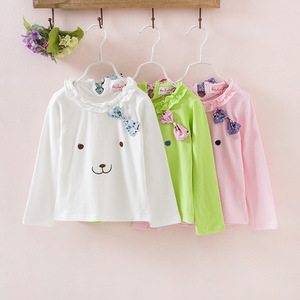 Girls Shirts and Demin <b>Jeans</b> Skirt Pants Two Pieces Set for Shopping - Product Image 1
