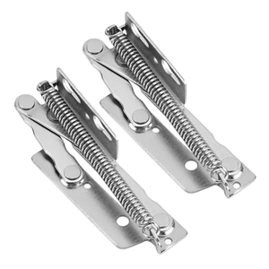 Bisagra dividida negra simétrica de 85 grados Bisagra plegable vertical de 85 grados para cocina Taller Gimnasio Escondite para gabinetes de almacenamiento - Product Image 3