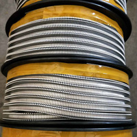 Clips de scellage universels en aluminium en forme de U pour boyaux de saucisses E220, adaptés à diverses machines à clipser