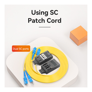 Giantech <span class=keywords><strong>1x9</strong></span> thu phát mô-đun quang 2m SC cổng 5V thương mại cấp RS232/RS422/RS485 cổng nối tiếp để truyền thông sợi - Product Image 6