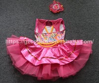 Robe de ballet de style occidental pour filles, tenue de danse pour enfants avec tutu, costume de scène, justaucorps, robe tutu de ballet