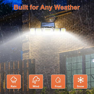 Lampe solaire LED étanche IP65 de style européen à détection de mouvement pour cour, nouvelle, directement de l'usine, pour l'exportation - Product Image 3