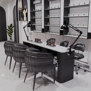 Industrial <span class=keywords><strong>precio</strong></span> <span class=keywords><strong>de</strong></span> fábrica barato salón <span class=keywords><strong>de</strong></span> belleza muebles Metal mármol manicura <span class=keywords><strong>uñas</strong></span> <span class=keywords><strong>mesa</strong></span> <span class=keywords><strong>para</strong></span> salón - Product Image 3