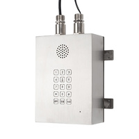 Interphone industriel analogique SIP 4G, métal robuste, résistant aux vandales, incassable, anti-explosion, téléphone