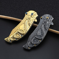 Couteau serpent dragon pliable en gros Autodéfense et ornemental pour voyage camping usage domestique