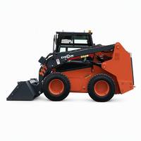 Minicargadora de Ruedas EVERUN ERS12V EPA Tier 4 EU Stage V 4WD con Motor Yanmar de 1260 kg, Minicargadora Compacta para Construcción Agrícola