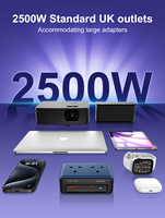Multiprise LDNIO SK1 Norme UK avec 2 prises AC + 1 USB + 2 ports Type C