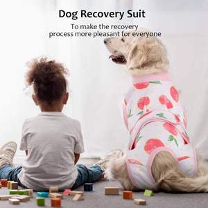 Traje de esterilización de tela <span class=keywords><strong>para</strong></span> mascotas al por mayor, traje de cirugía <span class=keywords><strong>para</strong></span> mascotas antilamidas, traje de recuperación quirúrgica suave y transpirable <span class=keywords><strong>para</strong></span> <span class=keywords><strong>perros</strong></span> y gatos, paño de protección - Product Image 5