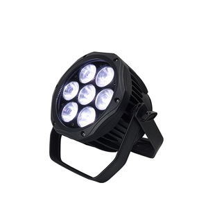 Không thấm nước 7pcs 18W 6in1 rgbwa + UV LED đầy màu sắc DMX 512 Led Ngoài Trời mệnh Ánh Sáng IP65 - Product Image 6
