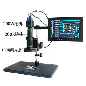 <span class=keywords><strong>Microscope</strong></span> électronique ZQYM HD industriel adapté à l'ingénierie de précision du matériel de l'industrie électronique - Product Image 3
