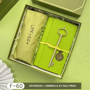 Настраиваемый роскошный Логотип Зонтик Премиум бизнес корпоративный Рождественский Новогодний подарочный набор для рекламных акций - Product Image 3