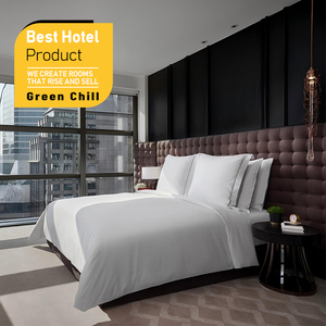 Servicio completo de diseño y construcción de muebles de dormitorio de hotel de madera maciza, modernos y artísticos, para proyectos de hoteles boutique de alta gama. - Product Image 1