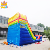 Tobogán Inflable para Adultos y Niños, PVC Comercial de 0.55mm, Excelente Resistencia a Bajas Temperaturas, Cumple con la Norma EN14960