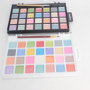 Acuarela de <span class=keywords><strong>colores</strong></span>, juego de pintura de acuarela metálica de <span class=keywords><strong>colores</strong></span> surtidos para artistas Premium, juego de 28 - Product Image 6