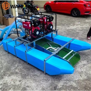 Mini vàng dredger tự nổi mô hình phao linh hoạt Công nghệ hút ống cho nước nông sông bơm động cơ động cơ - Product Image 5