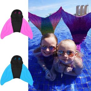 Aletas de Natación para Niños y Adultos, Aletas de Cola de Sirena Monolíticas de Una Pieza, Aletas de Buceo - Product Image 4