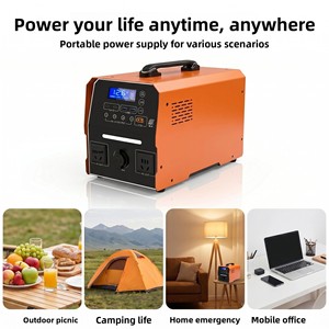 500W 1000W 220V Outdoor Portable Power Station High-Capacity <b>Battery</b> for Camping Road Trips Solar Energy Generator MPPT T Series - Product Image 2