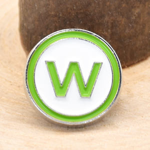 畅销促销散装冲浪设计硬质搪瓷翻领别针，带闪光 - Product Image 5