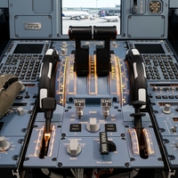 Panneau de commande de simulateur de vol Airbus A320 Throttle Quadrant, photoréaliste, ultra-détail, montage facile, simulation immersive complète