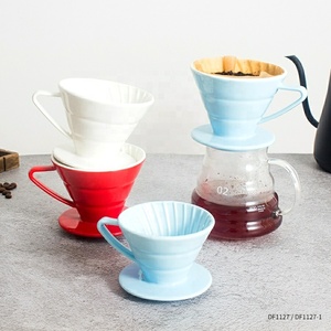การออกแบบที่หรูหราเซรามิกมือหยดกาแฟดริปเปอร์ถ้วยกรองกาแฟ - Product Image 3