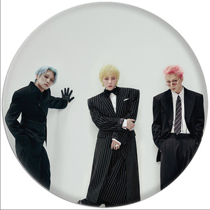 KPOP <span class=keywords><strong>BIGBANG</strong></span> Álbum de Regreso BiiiG Pin de Acrílico con Foto Conceptual Redonda GD Daesung TAEYANG D-Dragon para Fans, Accesorios para Bolsos - Product Image 5