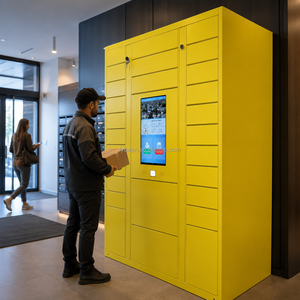 Armadietto Intelligente per Pacchi Impermeabile da Esterno, Locker per Consegna Pacchi per Aziende <span class=keywords><strong>di</strong></span> Logistica <span class=keywords><strong>e</strong></span> Spedizioni - Product Image 4