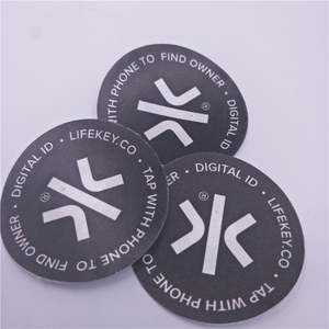 GSC Washable Heat Resistant Iron Nfc Embroidery <b>Sticker</b> 213 Rfid Clothes Iron on Nfc Laundry Tag - Product Image 6