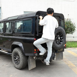 Échelle arrière pour Defender 04-18 en alliage d'aluminium + acier au carbone - Product Image 5