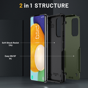 เคสโทรศัพท์มือถือ TPU + PC ป้องกันการตกหล่น S22U A22 A53 A52จากผู้ผลิต - Product Image 2