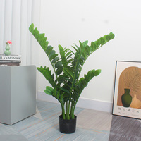 Plante Artificielle Écologique en Plastique, 90 cm, Réaliste, pour Décoration Intérieure/Extérieure, Maison & Bureau, Mariage, Moderne, Durable