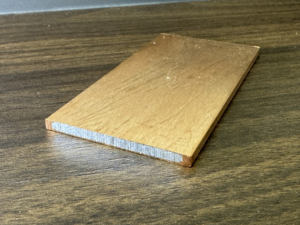 แผ่นทองแดงหุ้มแผ่นอลูมิเนียมบุ C1100ทำจากทองแดงผลิตตามสั่งแผ่นทองแดงคุณภาพสูง - Product Image 4