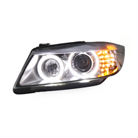 SJC Auto pour BMW série 3 E90 phare assemblage 05-12 320 325i modifié LED Angel Eye feux de jour accessoires de voiture