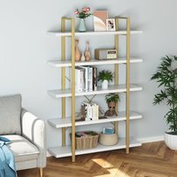 Bibliothèque de magasin moderne à combinaison libre Mobilier de bureau Librairie en fer Bibliothèque de livres Étagères murales en bois avec rangement
