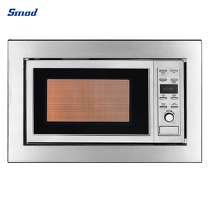 Four à micro-ondes encastrable 17L en acier inoxydable avec porte en verre miroir - Product Image 2
