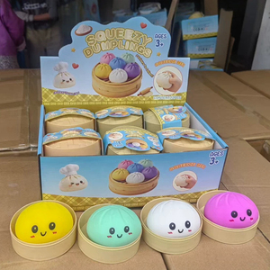 Plastic Maltose Steamed Bun Squishy Soft Slow Rebound Sensory Squeeze Stress Relief Anxiety Relief Toy Wholesale - Product Image 3