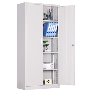 Armoire métallique moderne avec 16 portes verrouillables, design à panneaux plats à charnières pour le rangement de la chambre - Product Image 4