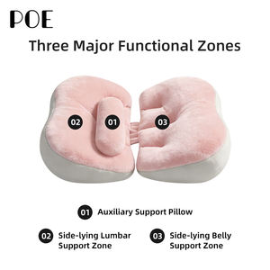 Almohada <span class=keywords><strong>de</strong></span> <span class=keywords><strong>Embarazo</strong></span> Lavable <span class=keywords><strong>de</strong></span> Alta Calidad para el Cuidado Materno, para Dormir y Amamantar con Soporte Corporal, Estilo Moderno - Product Image 4