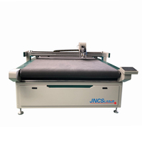 Découpe laser CNC à couteau à plat oscillant CNC avec découpe de tissu de table à alimentation automatique