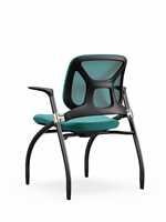 Chaise de formation moderne avec tablette d'écriture, chaise de conférence personnalisable, vente en gros d'usine